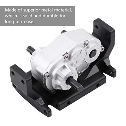 Metal Gearbox Transfer Case With Mount for SCX10 / D90 1/10 RC Crawler Car