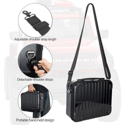 Portable Hardshell Carrying Case Box Protective Shoulder Storage Bag Suitcase Organizer for 1/24 RC Crawlers Car SCX24 Accessories