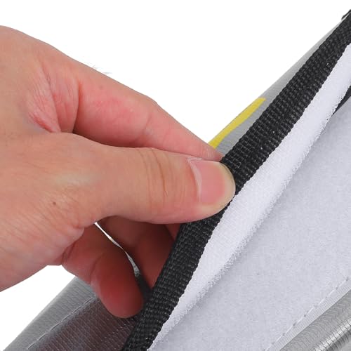 Fireproof Lipo Battery Storage Bag High-Temperature Resistant Reusable Safety Pouch for Rc Drone Batteries and Charging