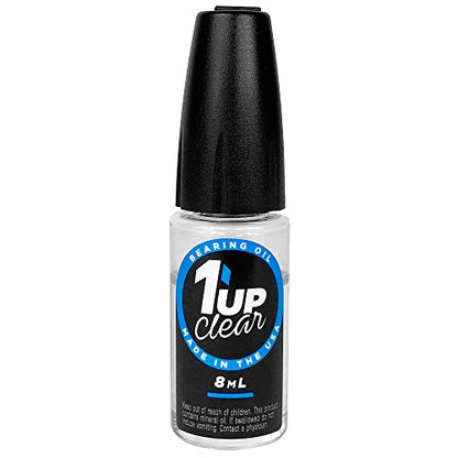 1up Racing Clear Bearing Oil - 8ml Oiler Bottle - 120202