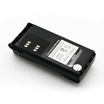 ExpertPower® 7.2V 2100mAh NiMH Battery for Motorola HNN9008, HNN9009, HNN9008AR | Compatible with HT750, HT1250, GP328, MTX850, PRO5150, PR860, and More | High-Capacity Radio Battery - size: HNN-9009