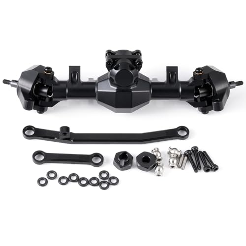 MOHERO SCX24 Front Axles for Axial SCX24 Deadbolt Bronco JLU C10 Gladiator Base Camp Power Wagon 1/24 RC Crawler Car Upgrade Parts - color: Standard - Front Axle