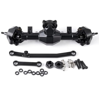 MOHERO SCX24 Front Axles for Axial SCX24 Deadbolt Bronco JLU C10 Gladiator Base Camp Power Wagon 1/24 RC Crawler Car Upgrade Parts - color: Standard - Front Axle