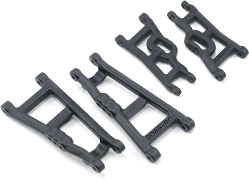 RPM R/C (Black) Front & Rear Suspension Arms For Traxxas 2wd Rustler & 2wd Stampede(VXL & XL5 Version)