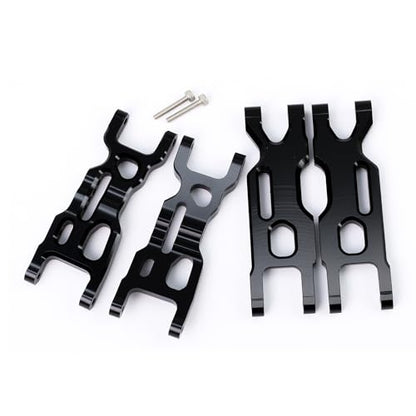 Aluminum Alloy Front Rear Lower Suspension Arms Upgrades for Losi 1/18 Mini-T 2.0 2WD
