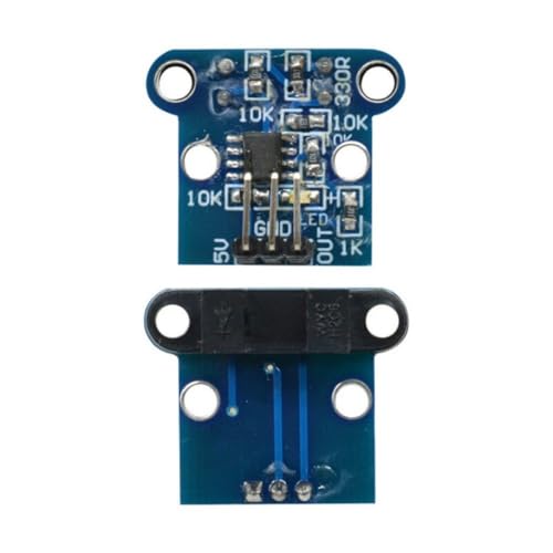 HC-020K High Precision Photoelectric Speed Measurement Module Dual Speed Test with Code Wheel Encoder Kit for 4WD Smart Car DIY