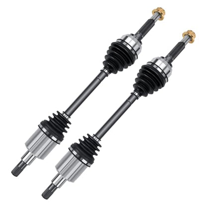 Pair Front CV Axle for 2002-2009 Chevy Trailblazer GMC Envoy 4WD | for 2004-2007 Buick Rainier for 2003-2008 Isuzu Ascender 4WD 66-1345, CV Axle Shaft Assembly - size: Pair (2)
