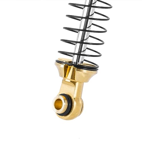 INJORA Brass & Aluminium 59mm Long ThreadedOil Shocks for TRX4M