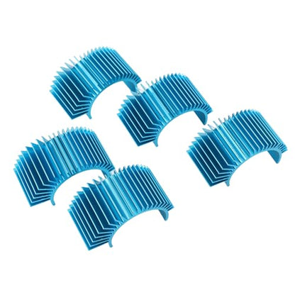 Motor Heatsink Aluminum Alloy Cooler Heat Sink 36mm for 540 550 3650 3660 RC Motor 5 Pack for Brushed Brushless Car Boat Cooling and Replacement Use