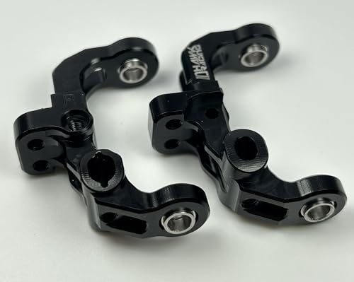 CNC RC10B7 Aluminum Caster Block Black for Team associated B7 B7D