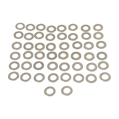 3mm RC Shim Spacer Washer Stainless Steel Pack of 50 (3x5x0.2) - size: 3x5x0.2