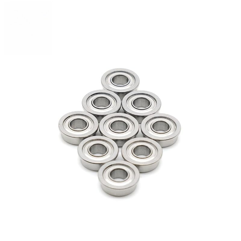 F685ZZ Flange Bearing 5x11x5 mm ABEC-7 (10 PCS) Flanged F685 Z ZZ Ball Bearings - size: F685ZZ 5x11x5