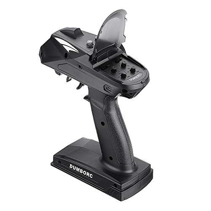 Dumborc X6 Rc Transmitter with P6FG Receiver with Gyro 6 Channel Remote Cotrol for All terrains Cars Boats Tanks