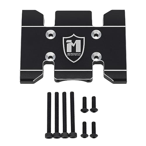 MEUS Racing SCX10 Pro Aluminum Center Skid Plate for Axial 1/10 Upgrades Crawler