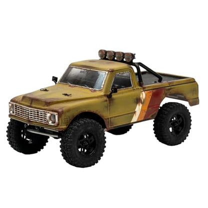 furitek FX118 Fury Wagon Ultimate Upgrade Kit Scale 1/18 RC Crawler RTR - Remote Control Car, RC Crawlers with High-End Upgrades Ready to Install for Adults (Yellow (TT-0022-1)) - color: Yellow (Tt-0022-1)