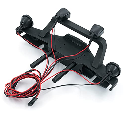GoolRC RC Car Front Bumper RC Climbing Car Metal Front Bumper Compatible with 1/10 TRX4 Axial SCX10 90046 SCX10 III AXI03007 AXI03003 RC Car Accessory Parts