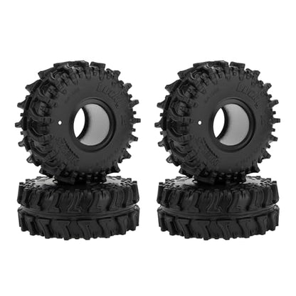 MEUS RACING 1.0 Tires - MS6 Lucky 7S Tires for TRX4M SCX24 FCX24 AX24 1/24 1/18 RC Crawler, 0.91/2.52/R1.0, #M1006 - size: M1006