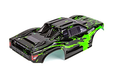 Custom Body Muddy Green Compatible for ARRMA VORTEKS 3S 4x4 4x2 BLX 1/10 Stadium Truck(V-BG-01) - color: Green