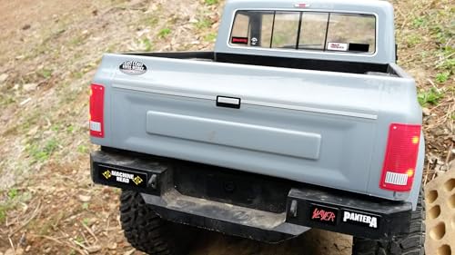 Bumper/Window Decals for RC Scale cralwer Accessory - 2 Styles - Heavy/Death Metal Bands - for: Axial SCX10 II RC4WD Redcat Gen8 TRX4 Vanquish VS4-10 Stickers (Heavy Metal Bands - 90pc Set) - color: Heavy Metal Bands - 90pc Set