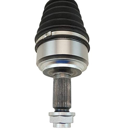 TRQ Front 2 Piece CV Axle Shaft Assembly Set | For 07-14 Honda CR-V Driver & Passenger Side - style: CSA72815