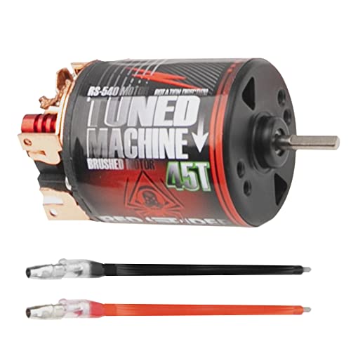 RC Crawler 540 Brushed Motor Waterproof 45T Compatible with Traxxas TRX4 Axial SCX10 AXI03007 90046 D90 Tamiya CC01 1/10 RC Crawler