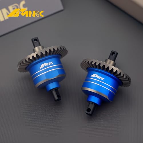 Alum 2PCS Front Rear Differential Diff Gear for 1/10 Slash 4x4 Hoss Stampede 4X4 Rustler F-150 4WD VXL Series Upgrades Part