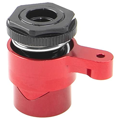 Steering Servo Saver Bellcrank Arm Compatible with Arrma 1/5 Kraton 8S BLX Outcast 8S BLX RC Car (Red) - color: Red