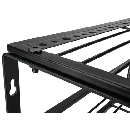 Performance Tool W7701 16 in. 3 Tier Power Tool Organizer Wall Mount | Garage storage system and utility rack. Holds cordless drills and tools. Heavy steel frame with powder-coated finish - style: 16" Power Tool Storage Rack