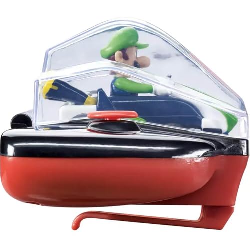 Carrera RC Nintendo Mario Kart 2.4 GHz Mini Collectible Radio Remote Control Toy Car Vehicle - Luigi | Official Licensed Mario Miniature Collectible Toy RC Car for Kids 6+, Ready To Run, Rechargeable Battery, Radio RC Racing - style: Luigi