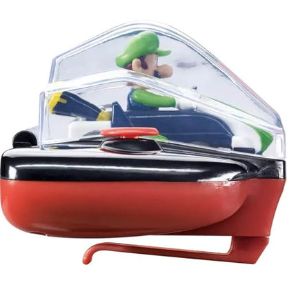 Carrera RC Nintendo Mario Kart 2.4 GHz Mini Collectible Radio Remote Control Toy Car Vehicle - Luigi | Official Licensed Mario Miniature Collectible Toy RC Car for Kids 6+, Ready To Run, Rechargeable Battery, Radio RC Racing - style: Luigi