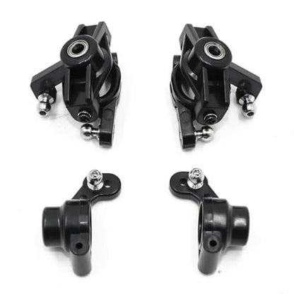 Compatible with Wltoys 144001 144002 144010 124016 124017 124018 124019 RC Car Parts Steering Cup C-Hub Rear Carrier Set RC Car Accessories