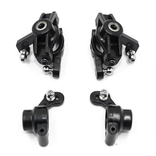 Compatible with Wltoys 144001 144002 144010 124016 124017 124018 124019 RC Car Upgrade Parts Steering Cup Rear C-Hub Carrier Set RC Car Accessories