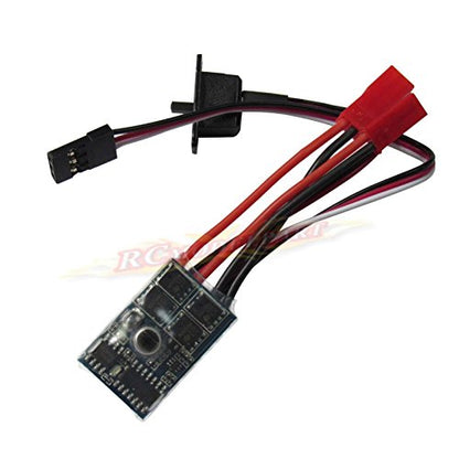 RC ESC 10A Brushed Motor Speed Controller for RC Car Boat Tank with Brake This ESC can Work with 130/180/260/280/380 Brushed Motor(2pcs) - size: 2 Pcs