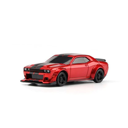 Turbo Racing C75 1:76 Scale Mini RC Car Full Proportional RTR 2.4GHz RC Transmitter - Remote Control RC Cars Toy Vehicle for Adult (HELIDIRECT) (Red) - color: Red