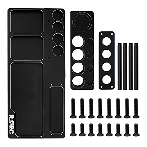 Metal RC Screwdriver Tool Storage Rack Repair Tool Organizers Bracket Wrench Holder Socket Screws Tray Tools Stand for RC Car Truck Quadcopters