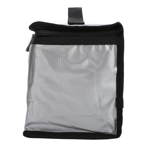 Lipo Battery Bag, Professional Battery Fireproof Storage Bag with Hook and Loop Closure for Lipo Charging and Travel Safety