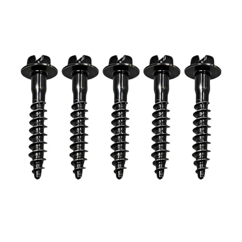 5PCS Car Air Filter Box Screws, Carbon Steel Vehicle Filter Housing Retainer Bolts Kit, Auto Air Box Cleaner Intake Fixing Screw Replacement, Compatible with Denali Journey Caliber
