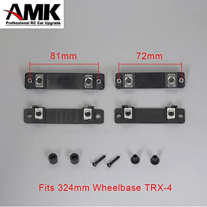 4Pcs Magnetic Body Posts Mounts for 1/10 RC Crawler Car TRX4 Defender TRX6 G63 G500 Upgrade Parts