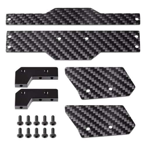 LSG RC Car Carbon Fiber Tail Rear Wing Spoiler for 1/16 Tra-xxas Mini XRT | RC Trunk Tail Wings, Body Shell Spoilers, Upgrade Replace Part, RC Exterior Decoration