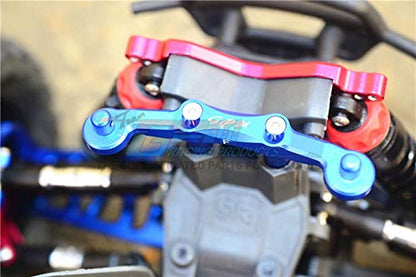 GPM for Arrma Granite 4x4 / Big Rock Crew Cab 4x4 Upgrade Parts Aluminum Front Body Mount & Post - 1Pc Set Blue