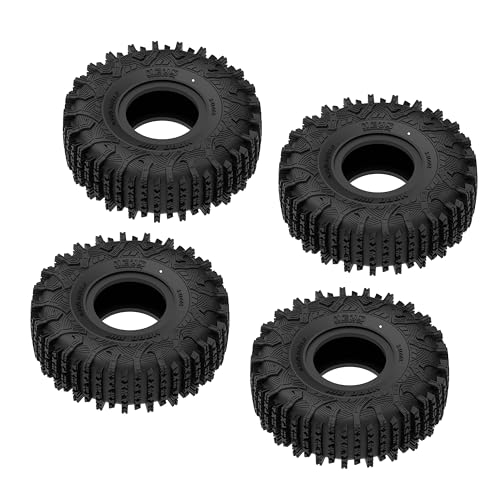 MEUS RACING 1.0 Tires - MS6 MPRO Pin Tires for TRX4M SCX24 FCX24 AX24 1/24 1/18 RC Crawler, 0.79/2.36/R1.0, #M1002 - size: M1002