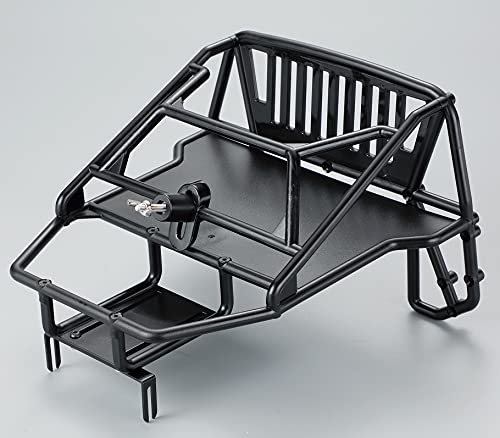 RC Crawler Back-Half Cage Body Shell for 1/10 RC Crawler TRX4 SCX10 90046 AT4 Redcat GEN 8 Scout II (Cage) - color: Cage