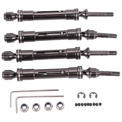 for Traxxas 1/10 for Slash 4X4 for Stampede for VXL for 2WD 6851R 6851X 6852R 6852X CVD Drive Shaft Assembly Heavy Duty Front and RC Car Repair Kit