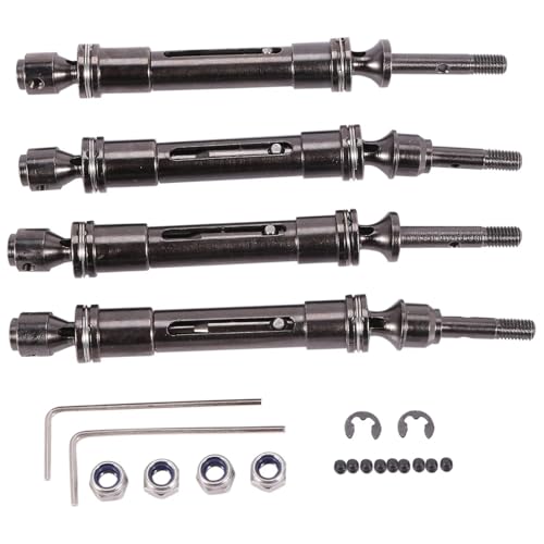 for Traxxas 1/10 for Slash 4X4 for Stampede for VXL for 2WD 6851R 6851X 6852R 6852X CVD Drive Shaft Assembly Heavy Duty Front and RC Car Repair Kit