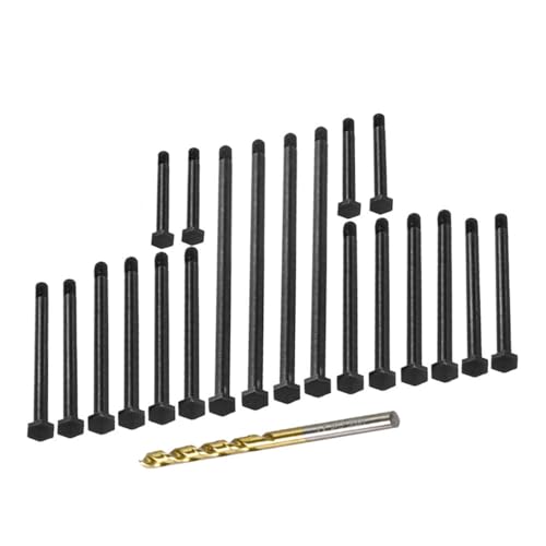 Steel 1/5 Front and Rear Suspension Pins Set Replacement Parts for TRAXXAS 1/5 X-MAXX 6S Monster Truck RC Car