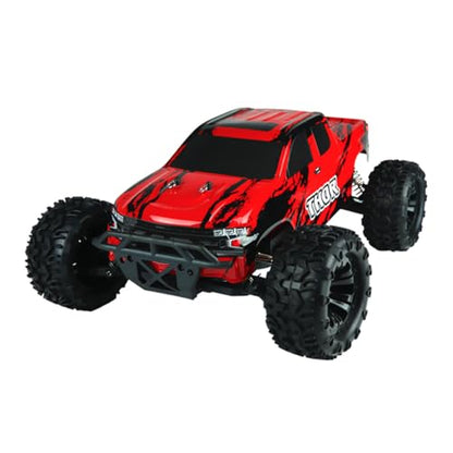 Helixsun VRX RH101 1/10 Scale 4WD Monster Truck 18CXP Nitro 2.4G High-Speed RC Car, Agile Steering, Smooth Ride - R0066 RTR Version - color: Red