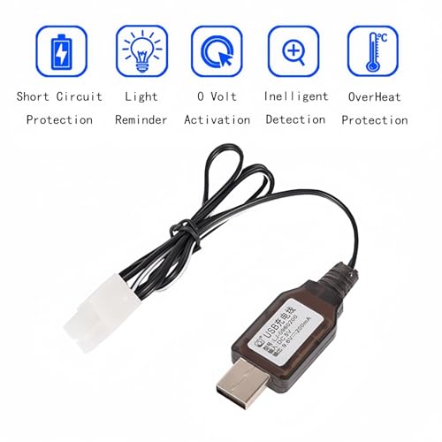 9.6V 700mAh Ni-Cd AA Battery Pack Rechargeable with Standard Tamiya Connector for Remote Control Car Toys Truck Tank Nicd 9.6V Volt Battery