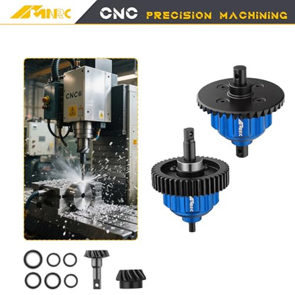 20Crmo 3PCS Steel Diff Differential & Input Gear Kit for 1/10 Maxx & Maxx Slash Series Upgrades Part