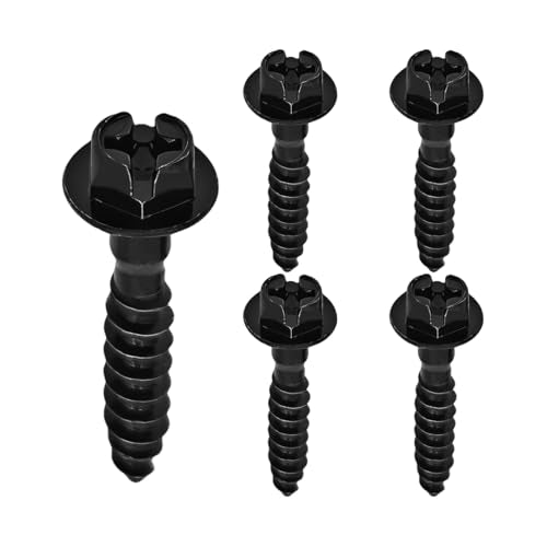 5PCS Car Air Filter Box Screws, Vehicle Air Box Cleaner Intake Bolts, Automotive Air Filter Cover Retainers Replacement Accessories, Compatible with Pacifica Patriot Journey