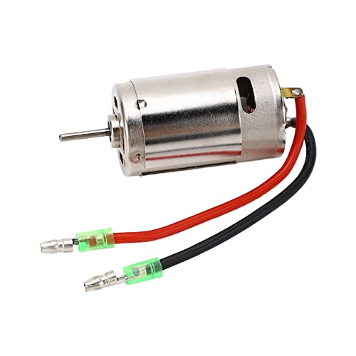 Generic 390 Brushed Motor 7.2V-8.4V 21000RPM High Efficiency Low Noise for 1/16 1/18 RC Cars with Precise Design High Purity Copper Winding